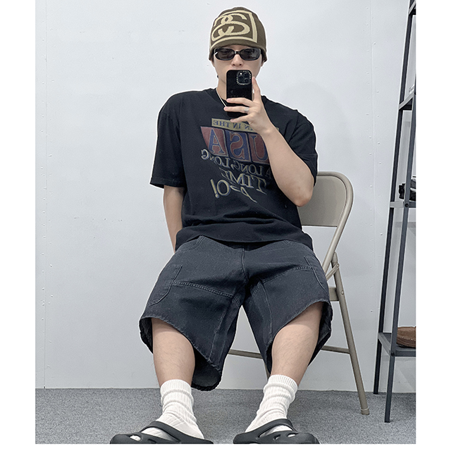 ワークスハーフパンツデニム | ファッション通販サイト NUGU