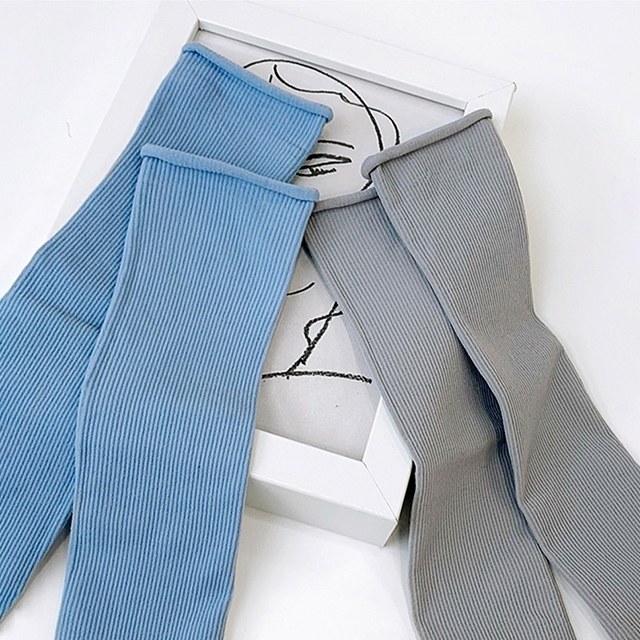 13色]カラーストッキング無地ソックス(13color) | ファッション