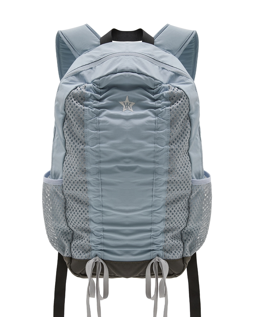 [K-POPアイドル着用] YK Mesh Two-tone Backpack SKYBLUE