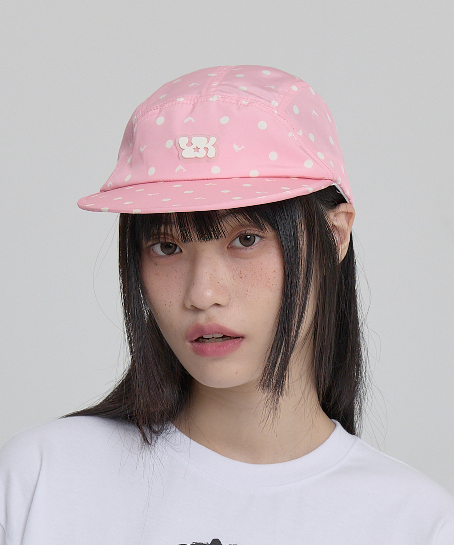 Dolphin Dot Duck Cap PINK
