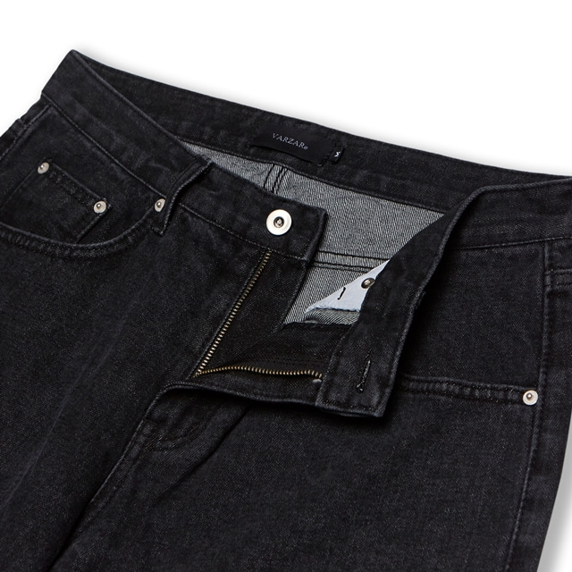 ★関税込★VARZAR★Wide Tapered Retro Denim Pants★ MUSINSA公式 | VARZAR Wide Tapered Retro Denim Pants Black