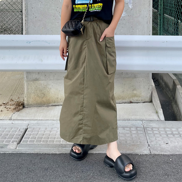 ベルトカーゴスカート | ファッション通販サイト NUGU