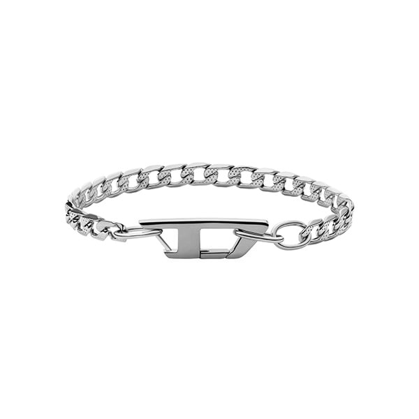 DIESEL ディーゼル ブレスレット シルバー DX1496040 DIESEL ブレスレット ディーゼル アクセサリー メンズ DX1496040