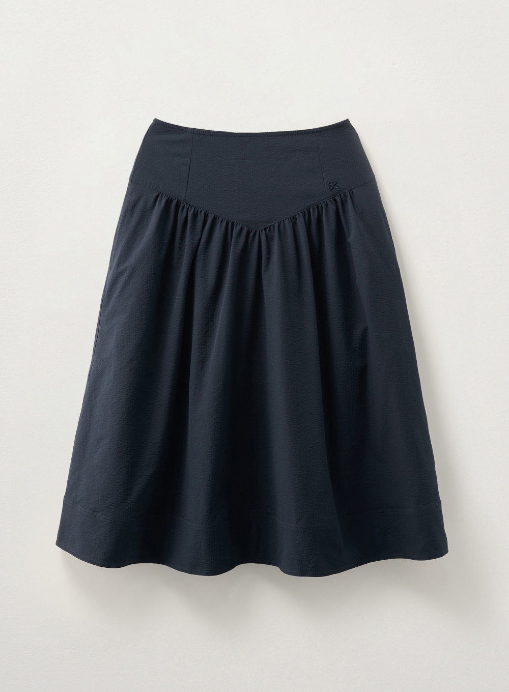 【SATUR】 (W) Seersucker Hole Skirt /追跡付 MUSINSA公式 | SATUR (W) Seersucker Hole Skirt White