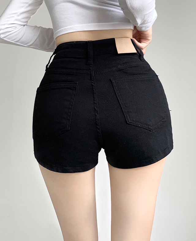 epa ハイウエストショートパンツ M 未使用 epa デニムハイウエストショートパンツ M - メルカリ