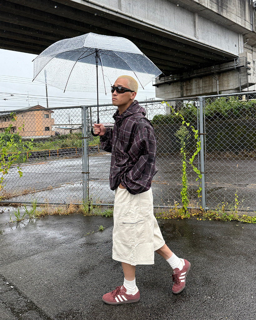 チェックウィンドブレーカー | ファッション通販サイト NUGU