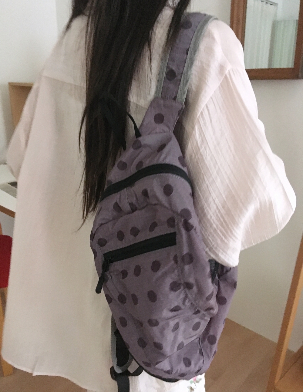 (5color)ドットナイロンバックパック