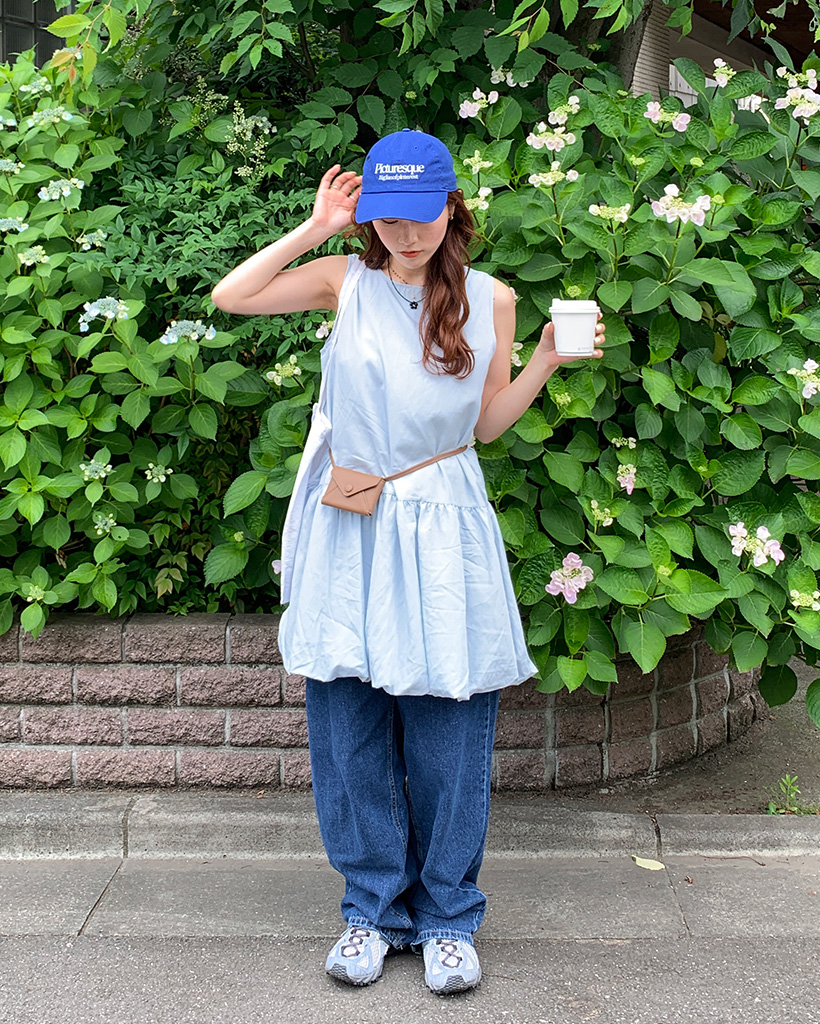 本日限定価格【完売品】バルーンスリーブ ミニワンピース FREAK'S STORE ワンピース バルーンスリーブ ミニフレア