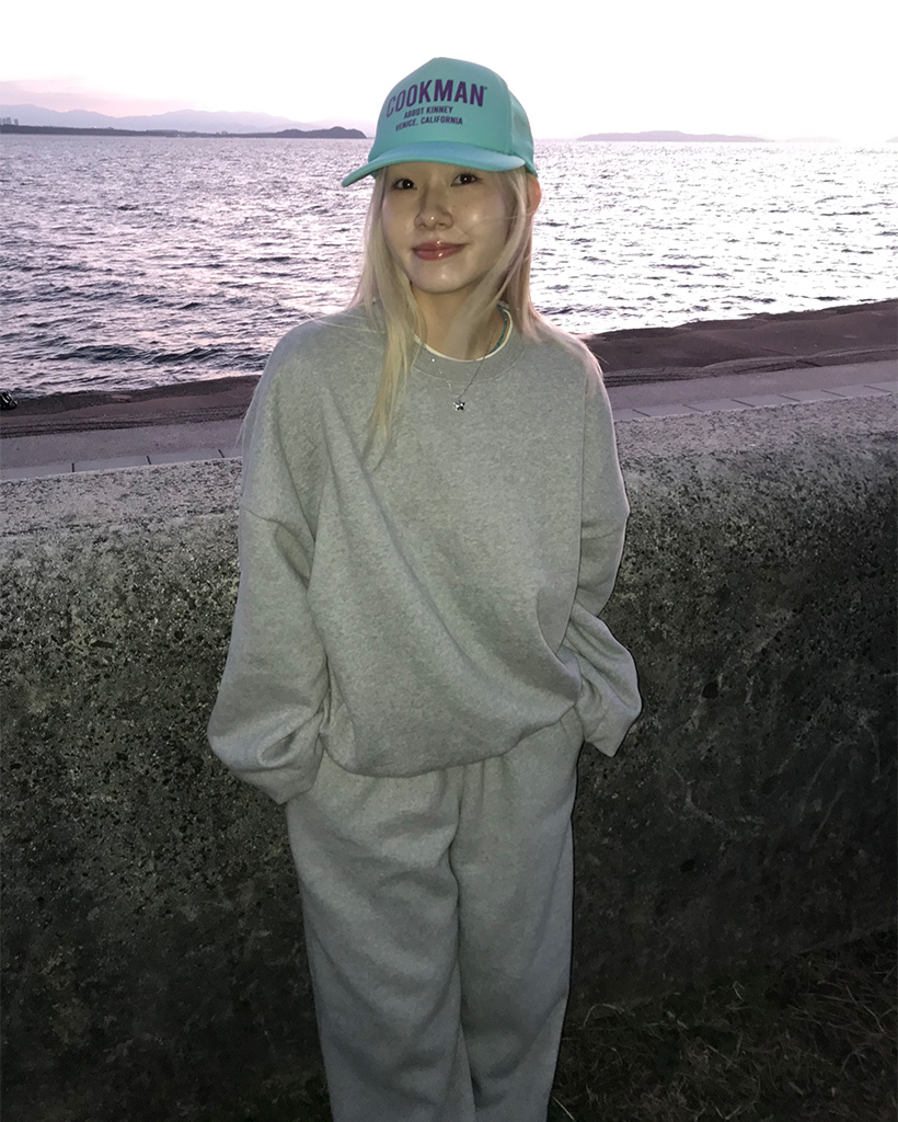 デイリースウェットシャツ＆パンツセット