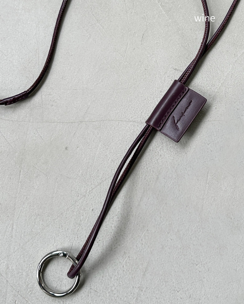 フェイクレザーマルチネックストラップ | ファッション通販サイト NUGU