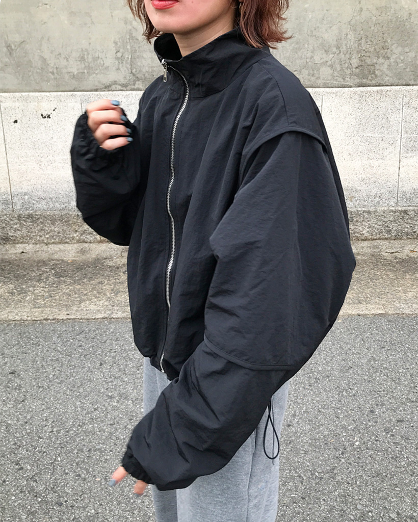 カラージップアップジャケット | ファッション通販サイト NUGU