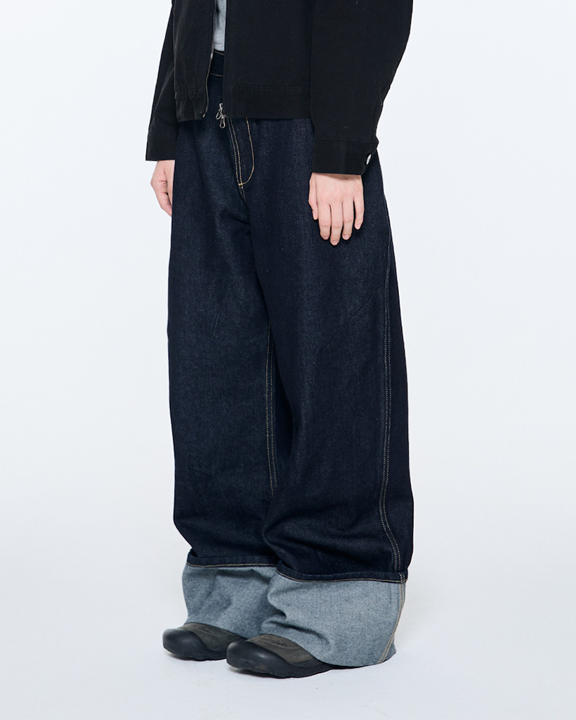 パンツ GIUNON straight denim pants mystic NUGU nikisix straight fit denim pants | ファッション通販サイト NUGU