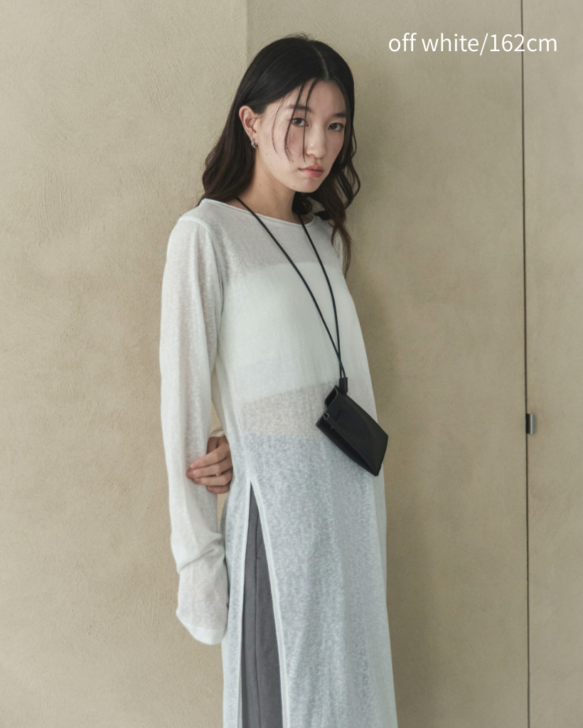 シアースラブディープスリットワンピース