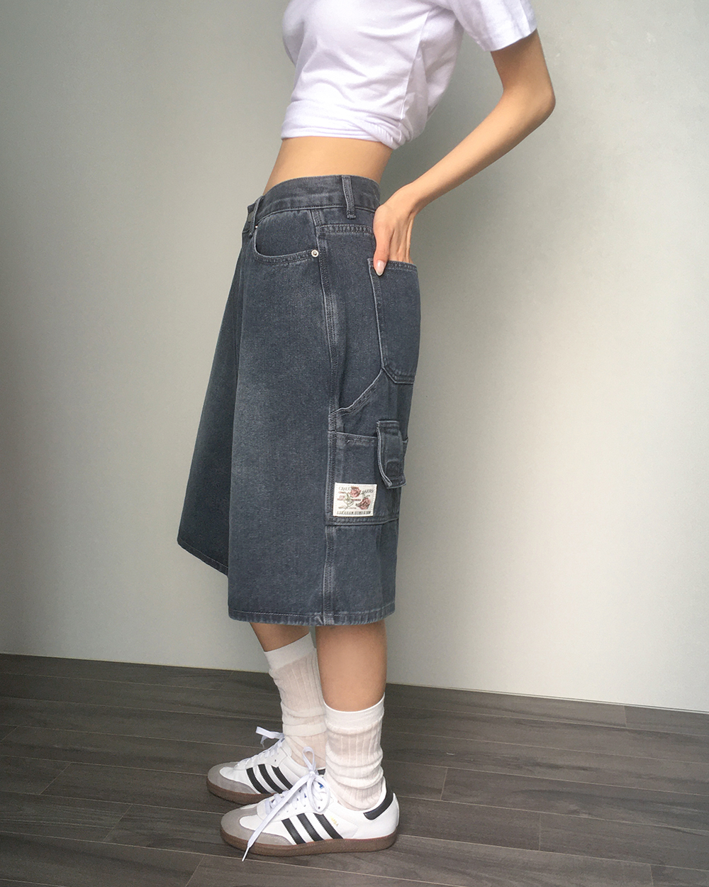 original]カーペンターデニムパンツ | ファッション通販サイト NUGU