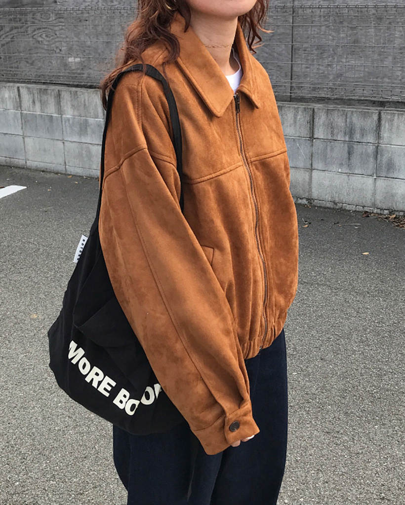 【美品】D&G ベージュ スエードジャケット WEB限定】ステンカラースエードジャケット