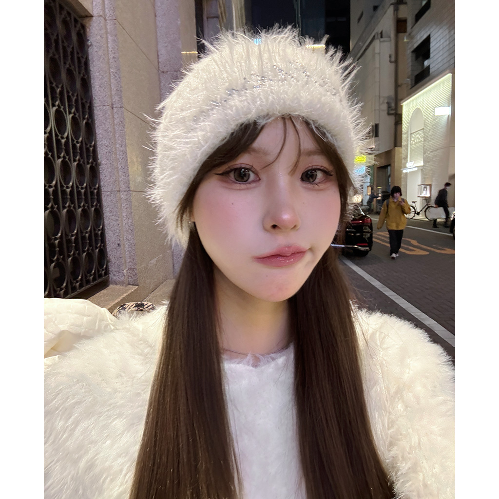 NUTEMPEROR ナットエンペラー ファービーニー　モヘア　ニット帽 elehelm-hatstore_dw1730