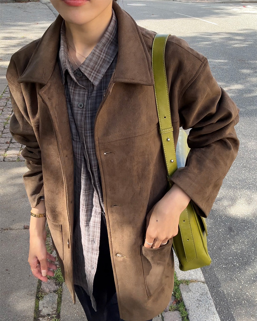 2ポケット スエードジャケット | ファッション通販サイト NUGU