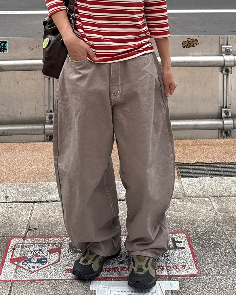 シンプルバルーンコットンパンツ | ファッション通販サイト NUGU