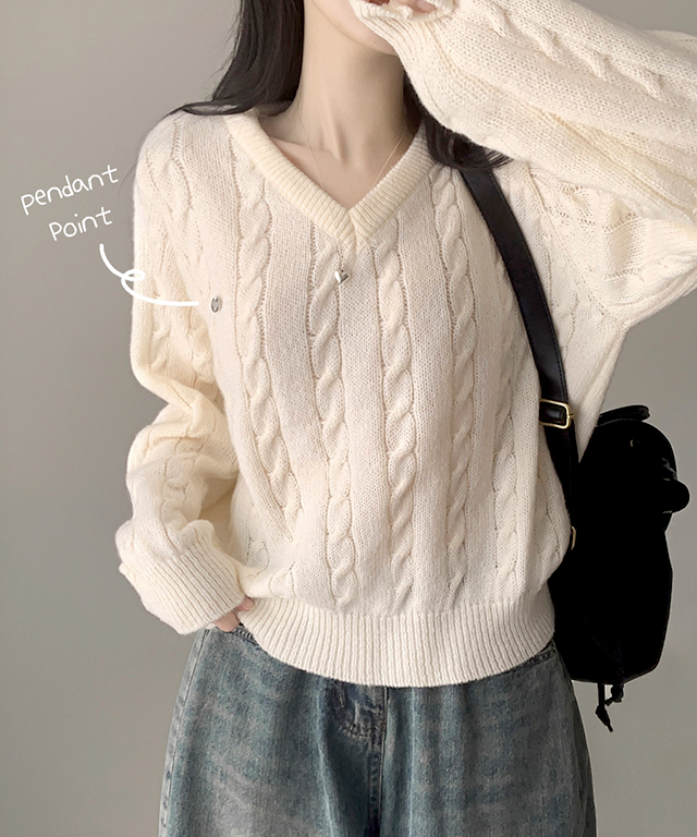 新品！ベイジ BEIGE, Vネックニット 五分袖】Vネックニット ベージュ | ONLY ONLINE STORE