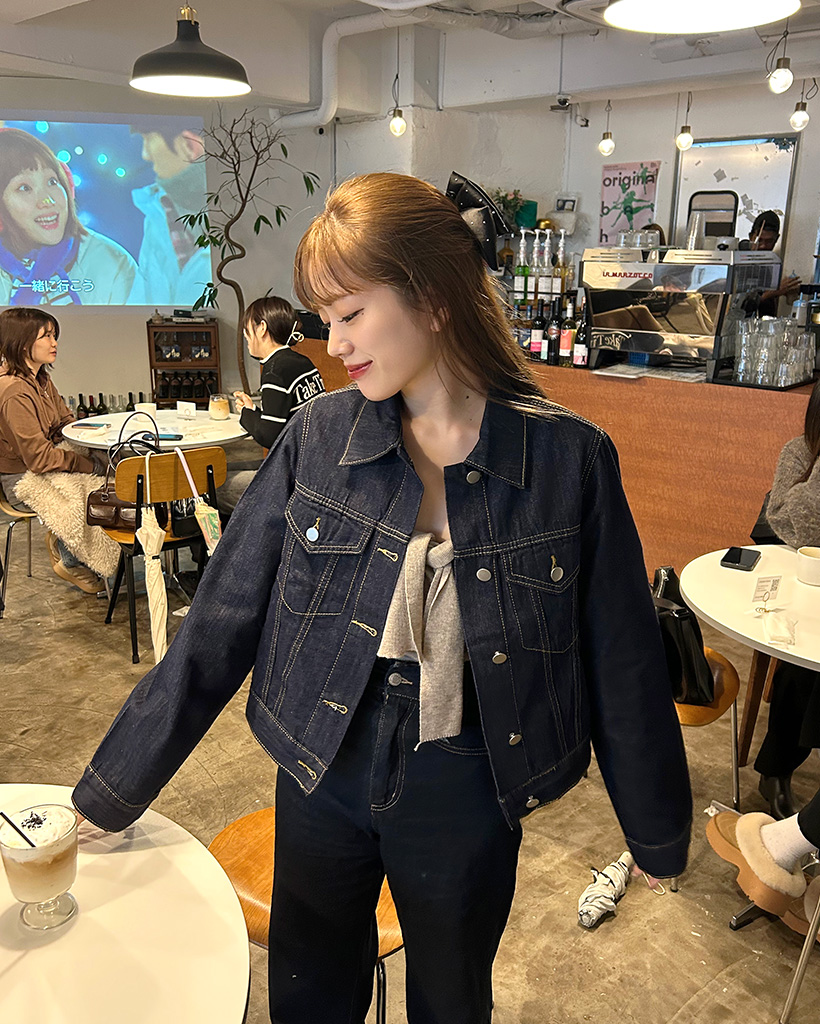 Her lip to クロップドデニムジャケット Мサイズ 81391045b_34_d_500.jpg