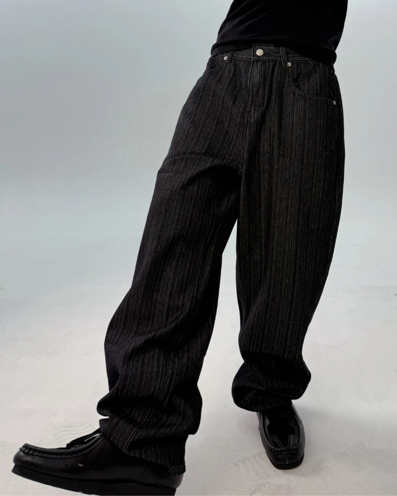 ストライプデニムパンツ | ファッション通販サイト NUGU