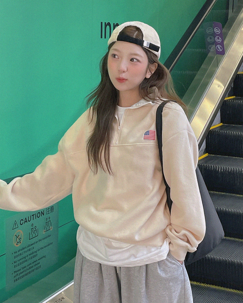 星条旗 フリース スウェット