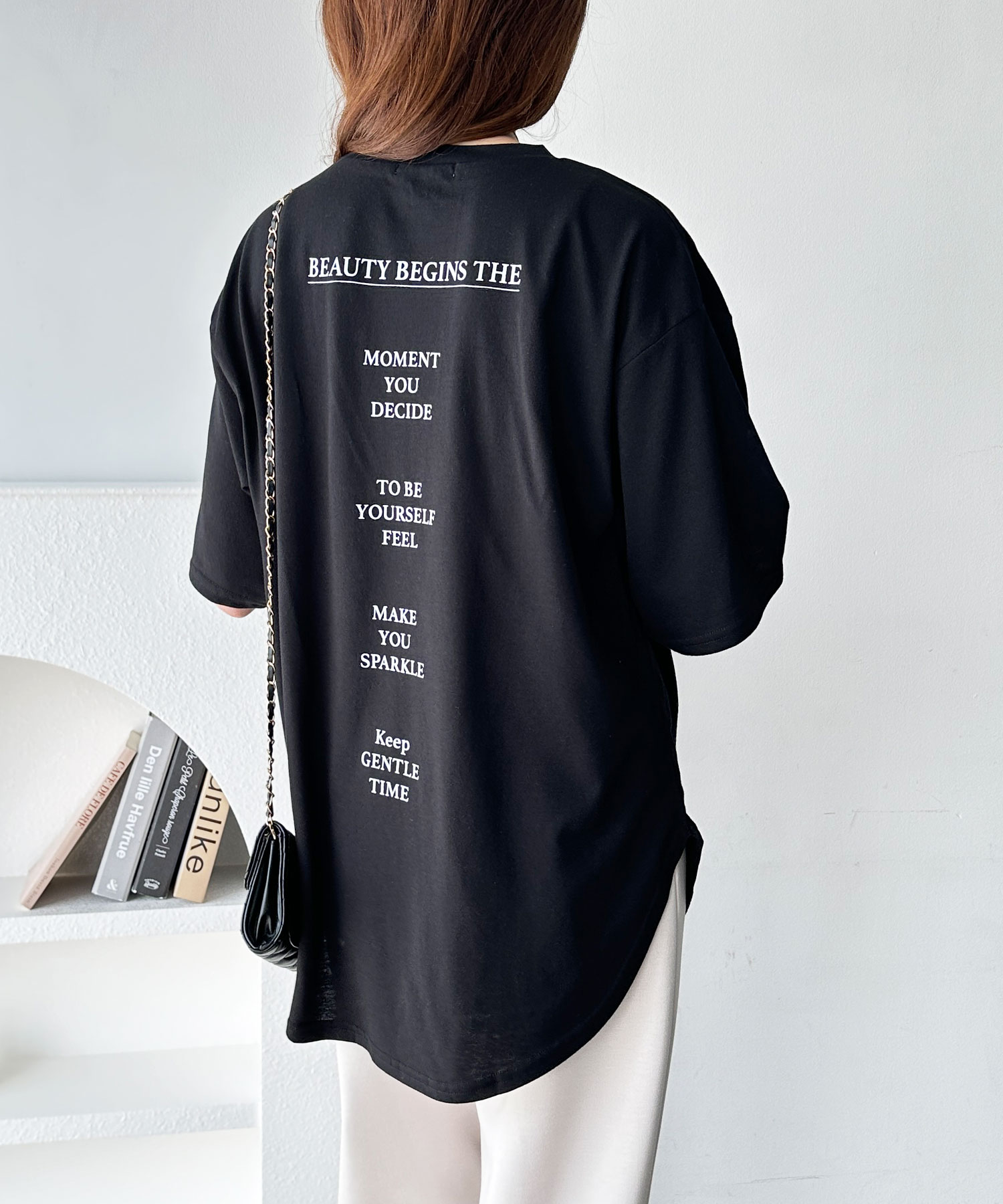 オーバーサイズロゴプリントTシャツ | ファッション通販サイト NUGU