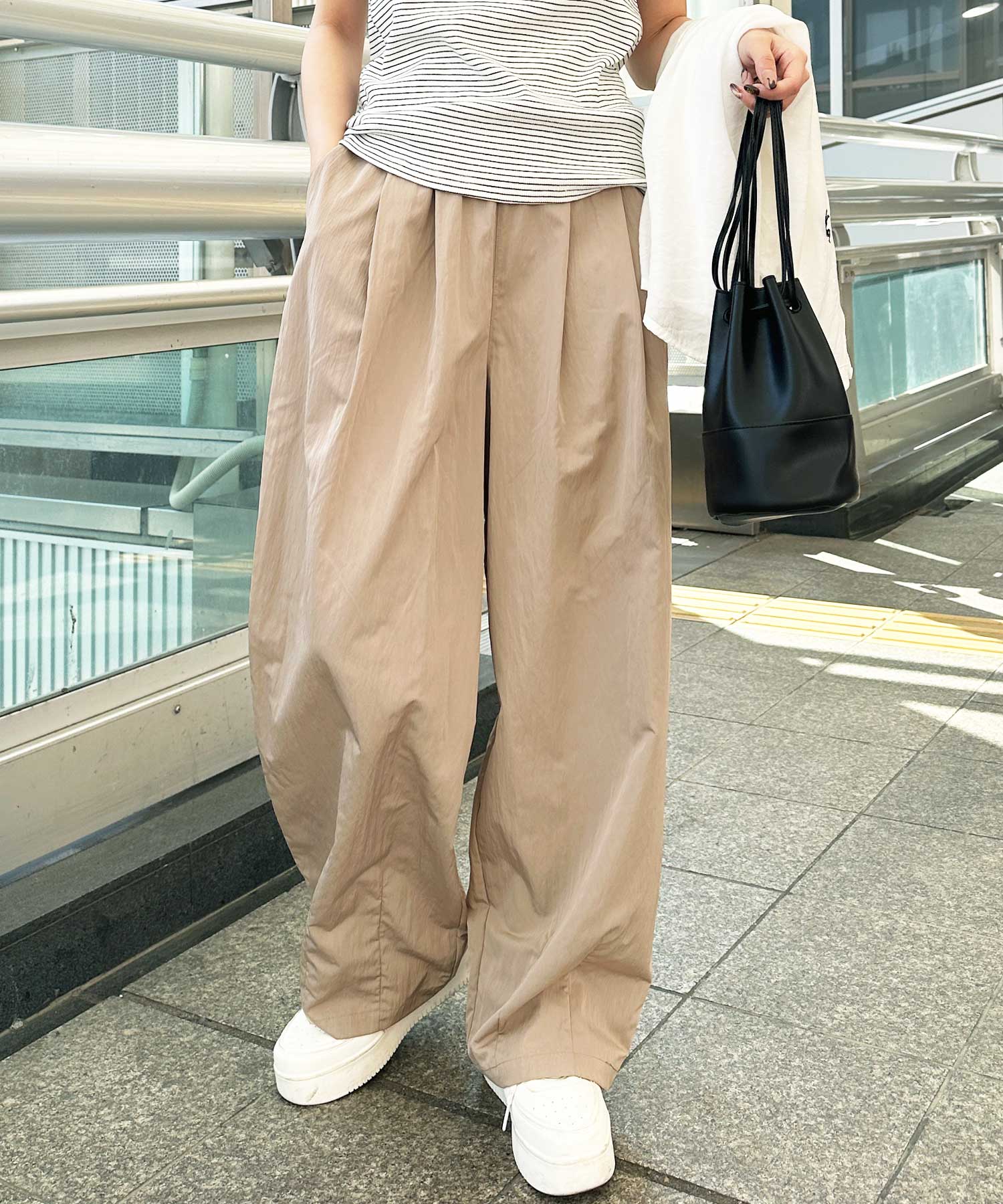 夏 にぴったり！しぼ感が可愛いダブルタックナイロンカーブ