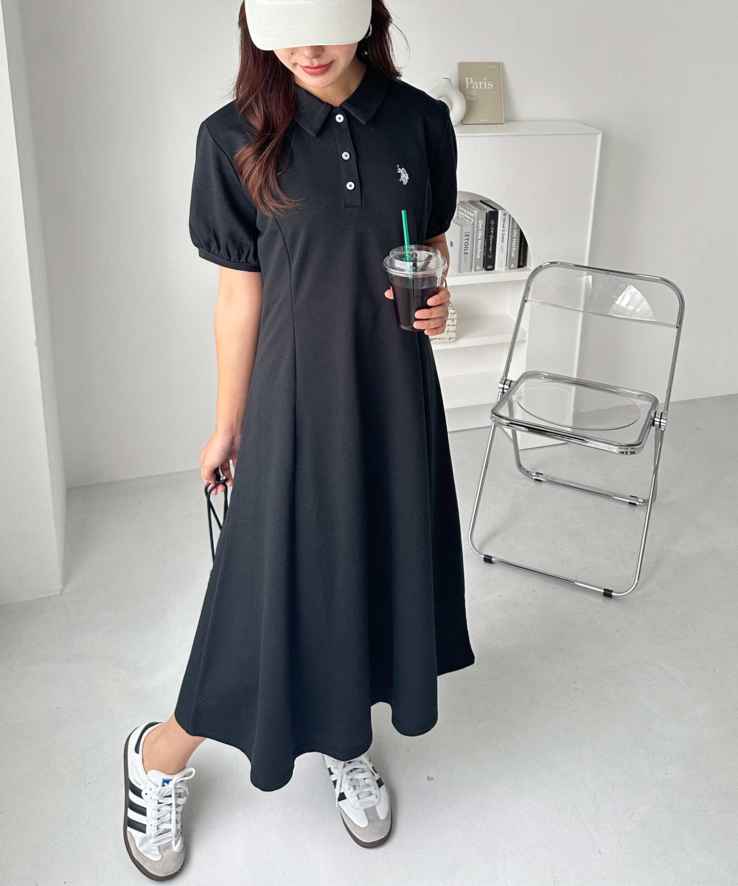 GeeRA別注【U.S. POLO ASSN.】ポロ衿ワンピ―ス | ファッション