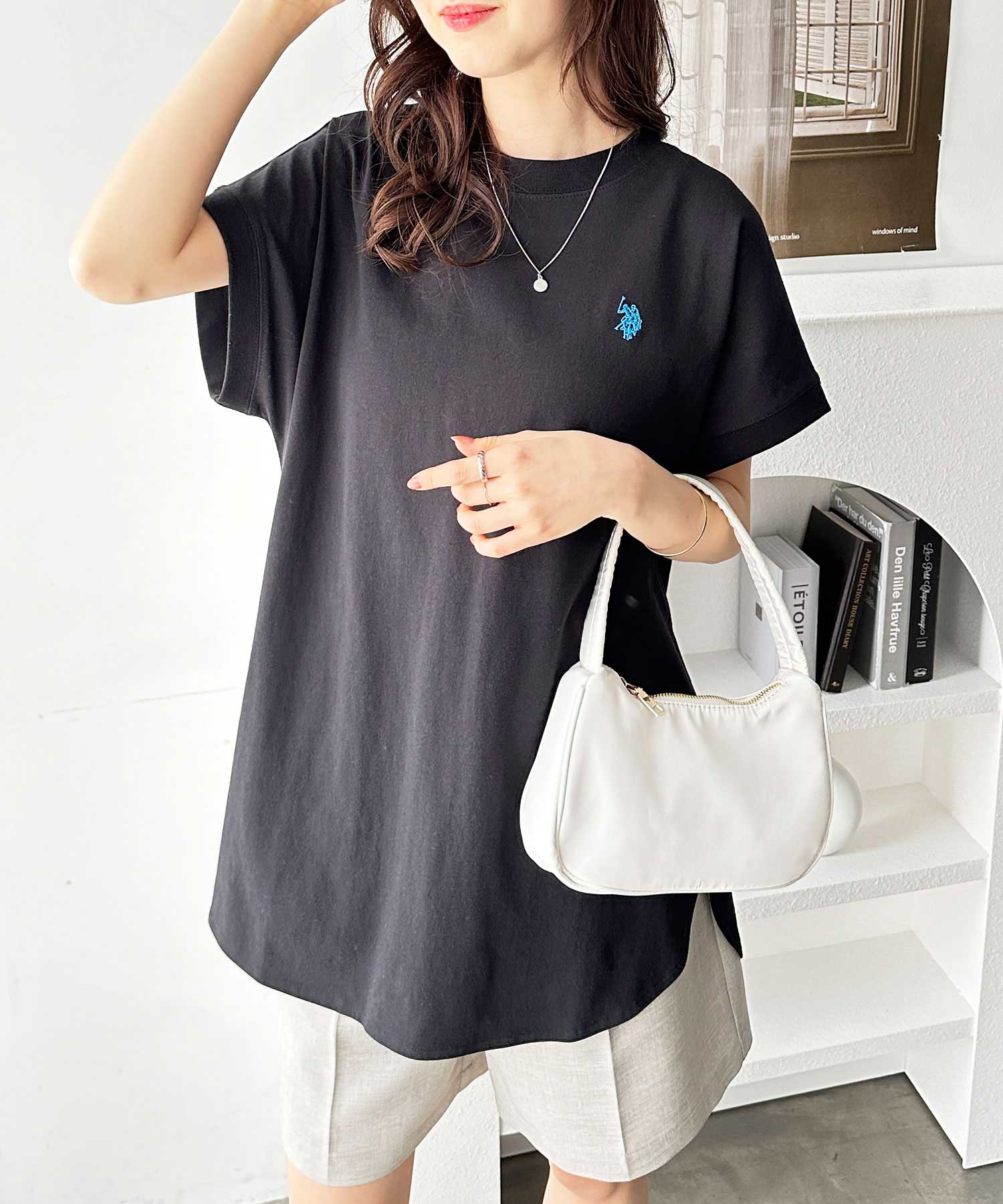 GeeRA別注【新色追加】U.S. POLO ASSN.別注 綿100％フレンチ