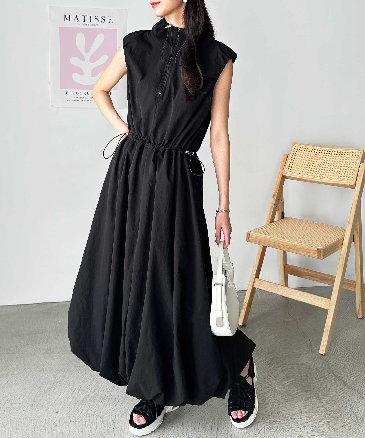 ワイドノースリーブジャンプスーツ | ファッション通販サイト NUGU