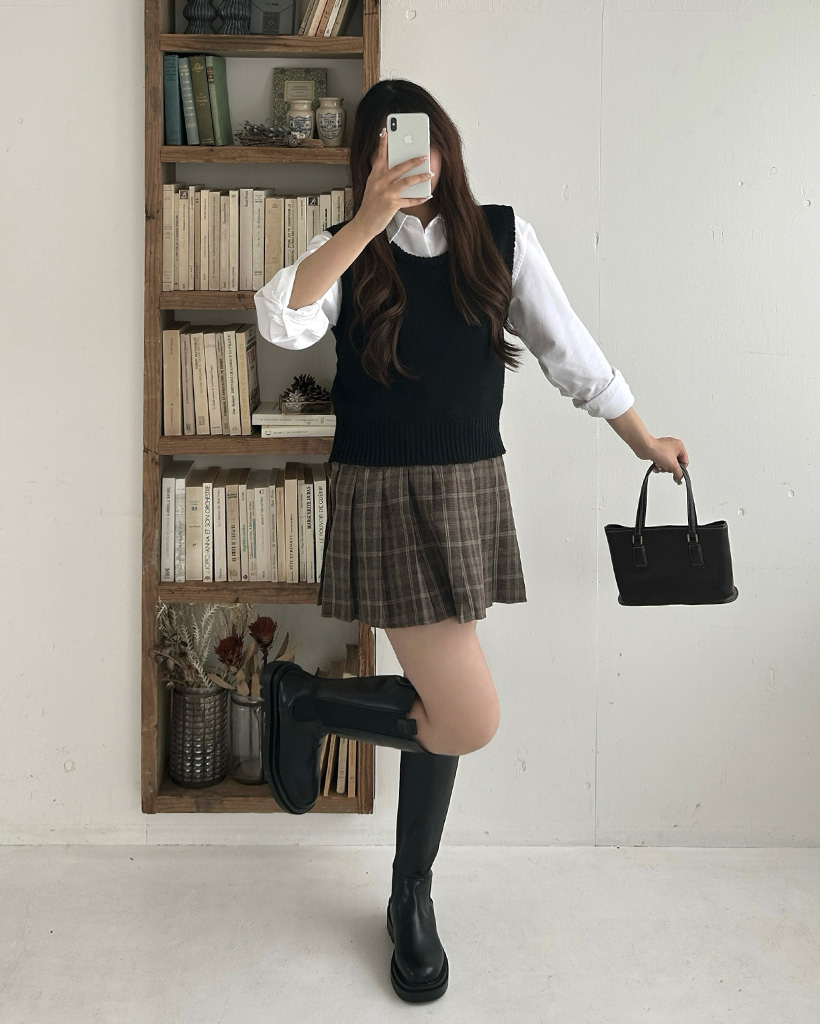 チェックプリーツミニスカート | ファッション通販サイト NUGU