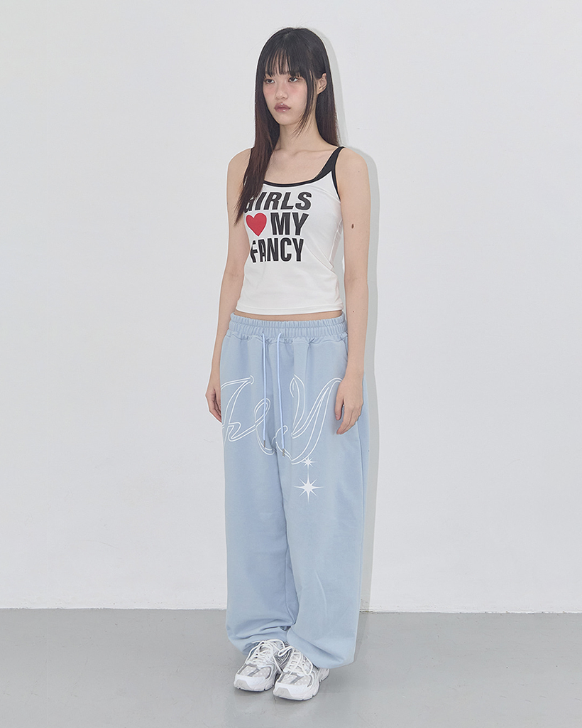 K-POPアイドル着用] GIRLS MY FANCY SLEEVELESS (BLACK