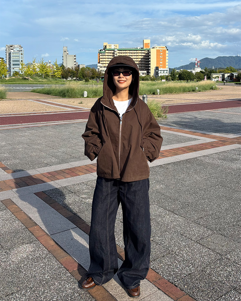 フードジップアップブルゾン | ファッション通販サイト NUGU