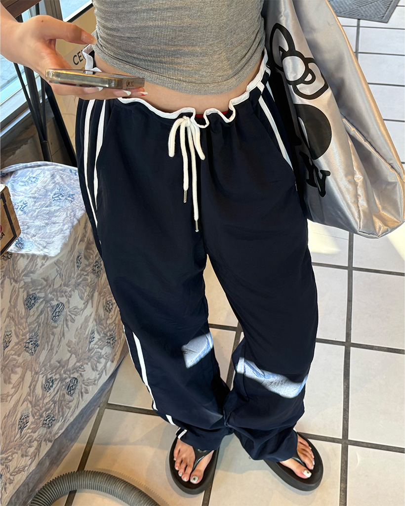 ナイロン サイドラインパンツ | ファッション通販サイト NUGU