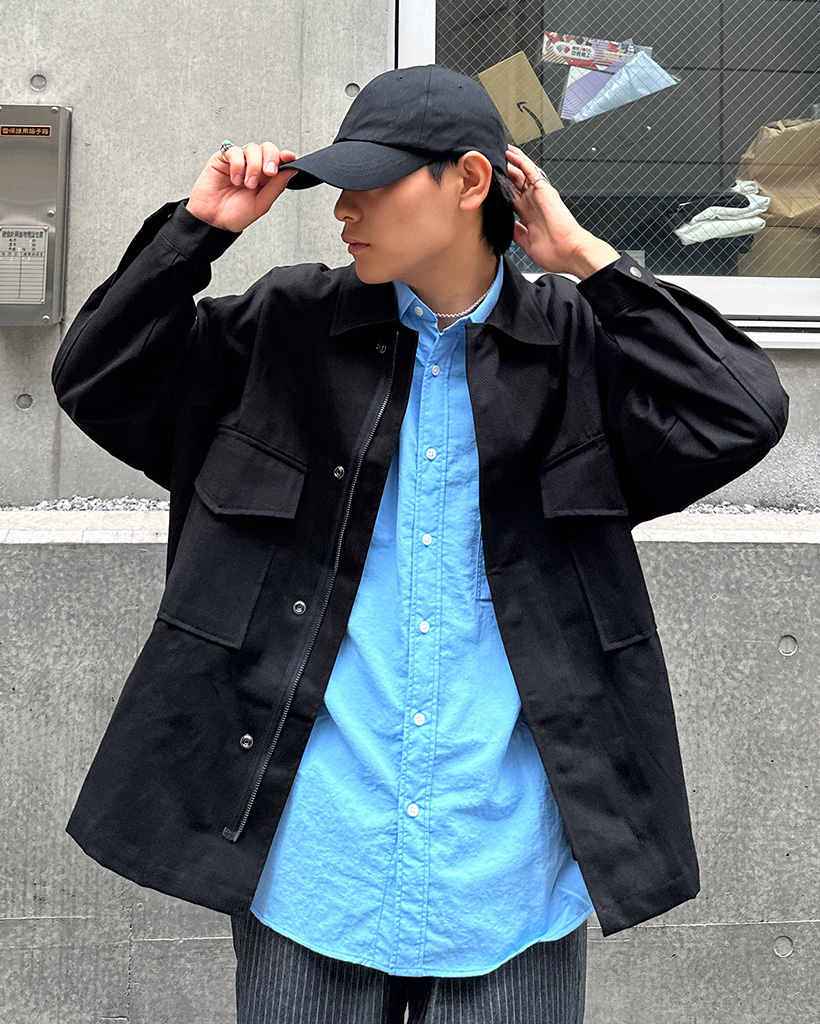 フラップポケットオーバーフィットジャケット | ファッション通販