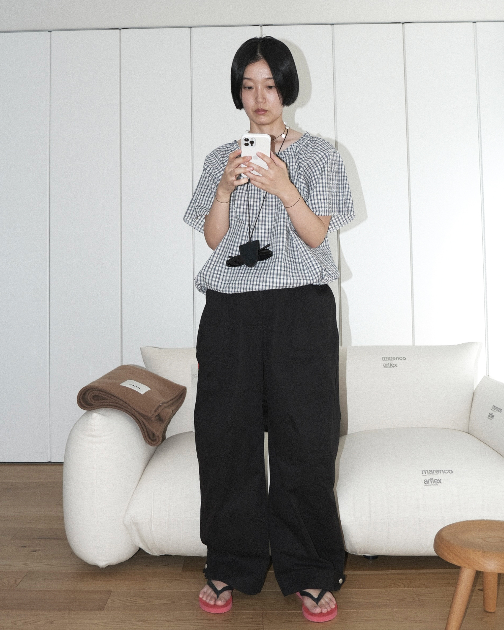 スナップボタンバルーンパンツ | ファッション通販サイト NUGU