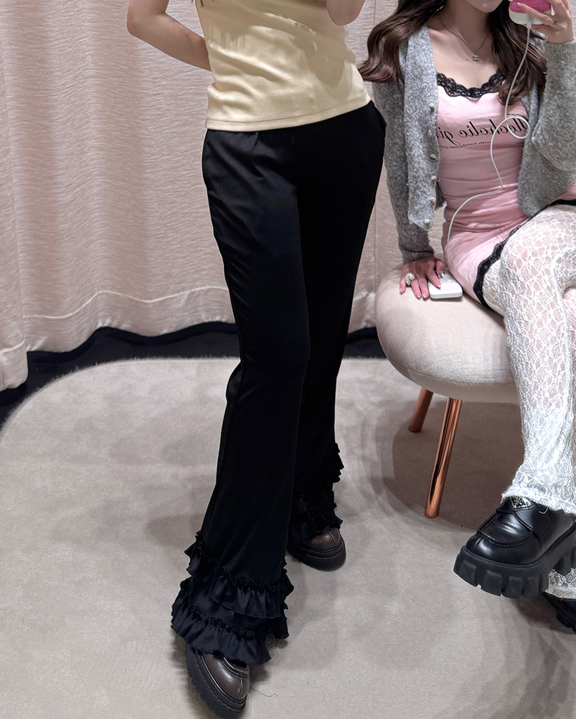 MEKKI FOUFOU フリルパンツ ソウガラフリルパンツ ｜ ボトムス ｜ 子供服のセレクトショップ