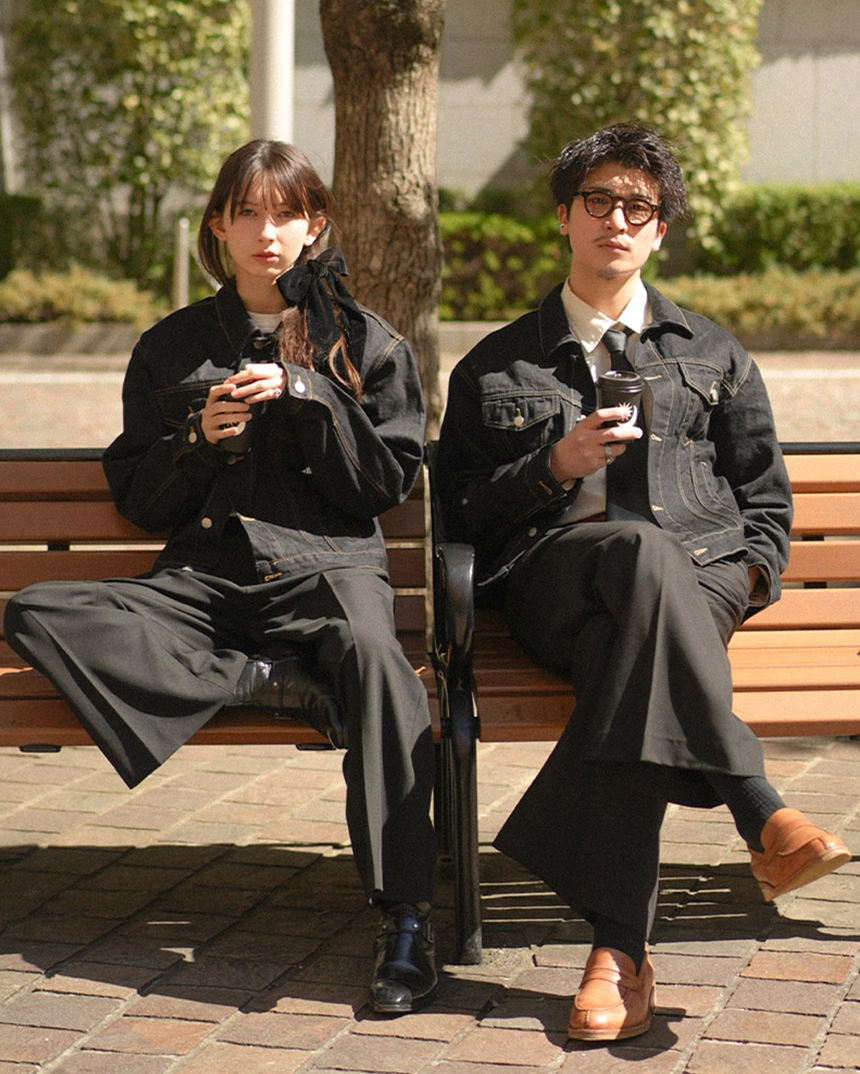 Ekhl インディゴ　デニム　トラッカー　ジャケット　48 タイト　細身 Levi's｜TYPE I トラッカージャケット ダークインディゴ WORN IN