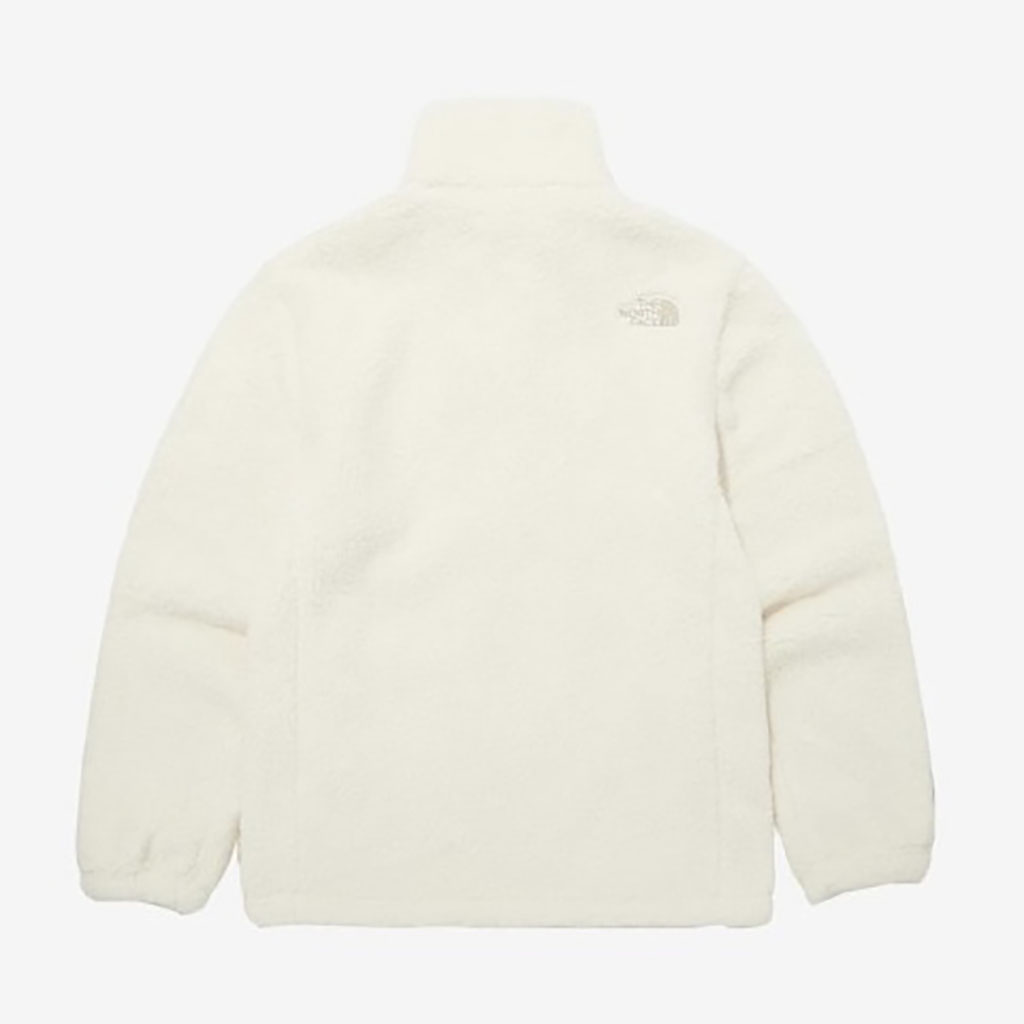 韓国限定レーベル] COMFY ALPHA FLEECE ZIP UP - CREAM | ファッション 