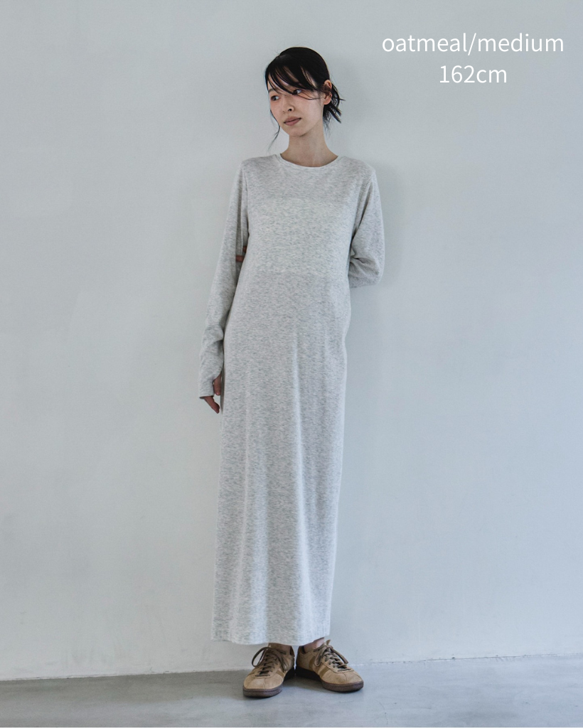 ごろ様サイズ2ワンピース TALL/2Tサイズあり】カットリブロングワンピース | ファッション