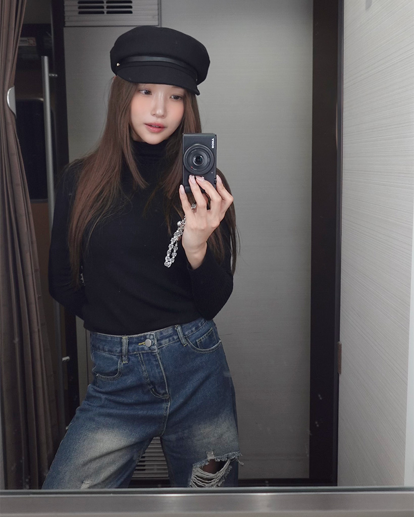 ベルトデザインマリンキャップ