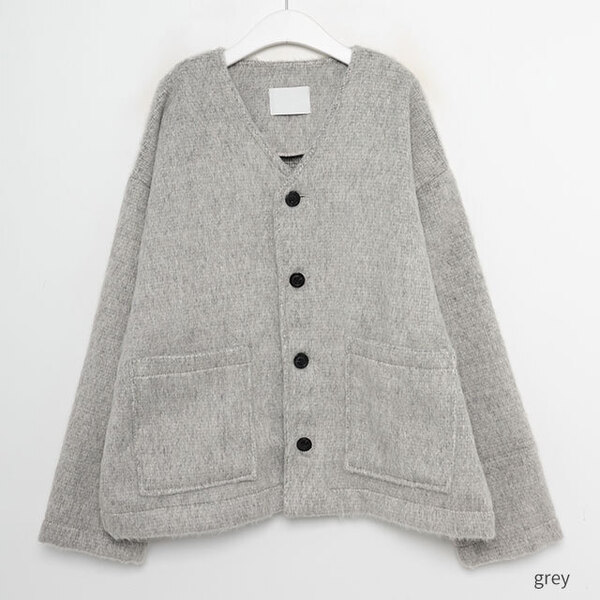 pure wool カーディガン ツーポケットウールカーディガン | ファッション通販サイト NUGU