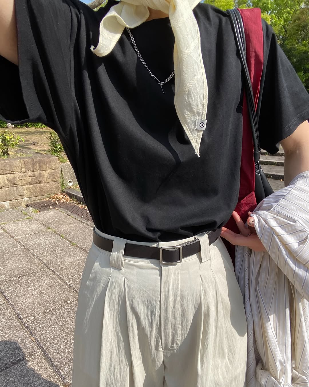ORIGINAL) ツータックワイドパンツ(beige) | ファッション通販