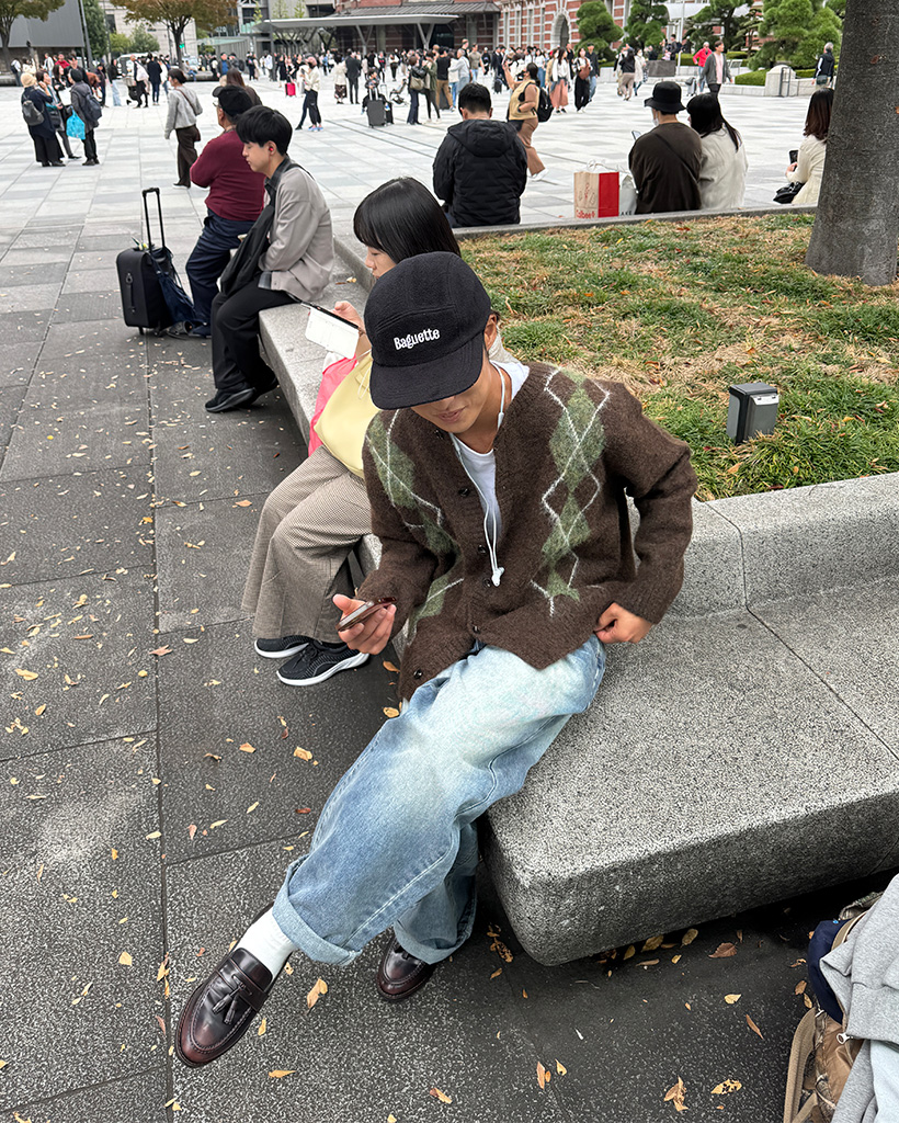 モヘアアーガイルカーディガン | ファッション通販サイト NUGU