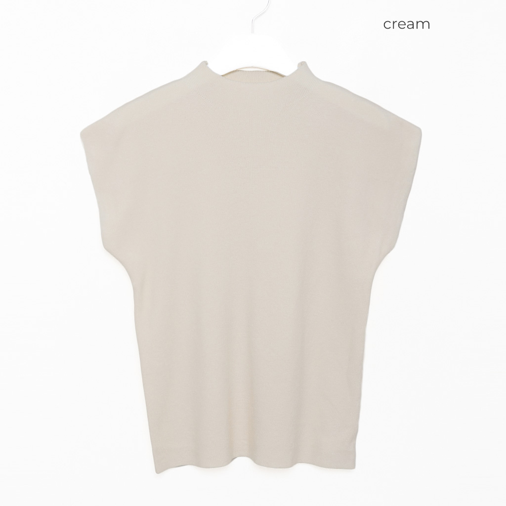 サマーショートスリーブニットトップス 2カラー プレーン ニットトップス ショートスリーブ - ブルー | ZARA