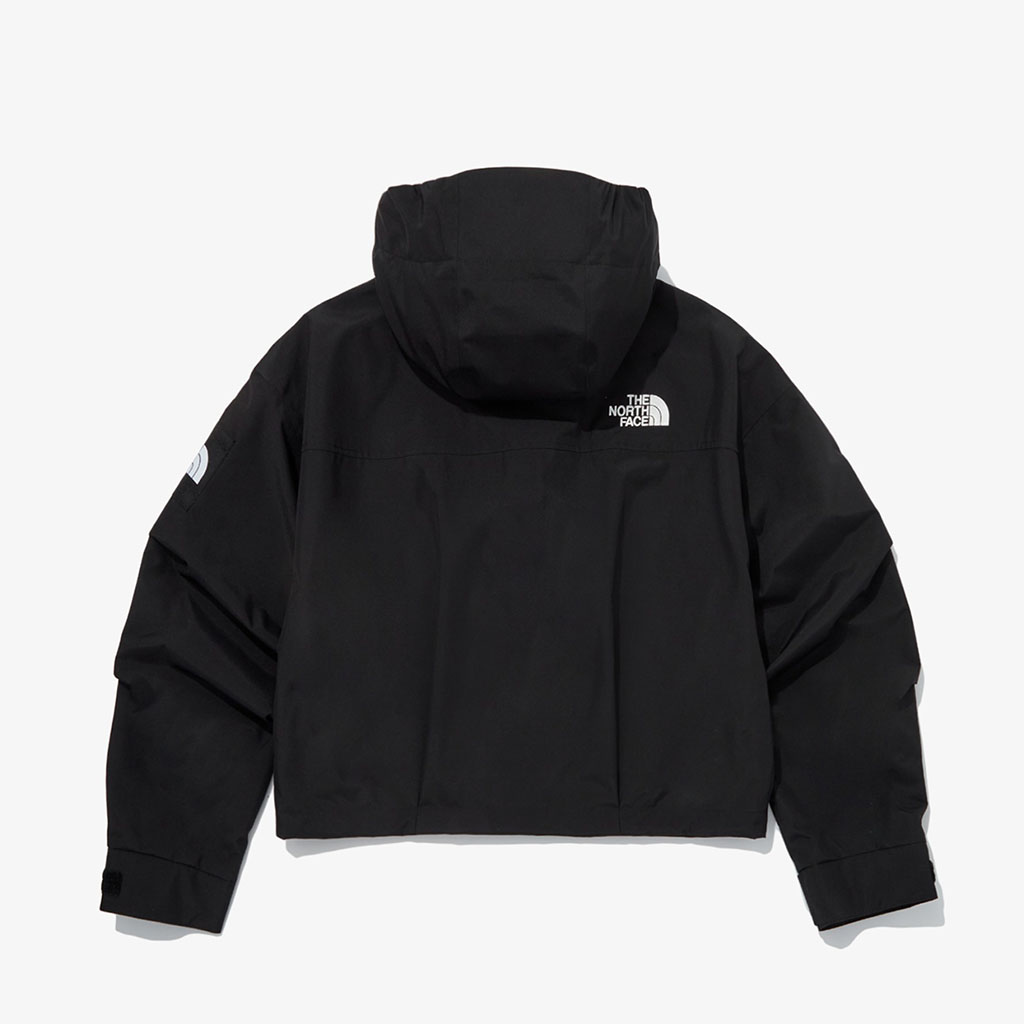 韓国限定レーベル] W'S VAIDEN CROP JACKET - BLACK_ノースフェイス