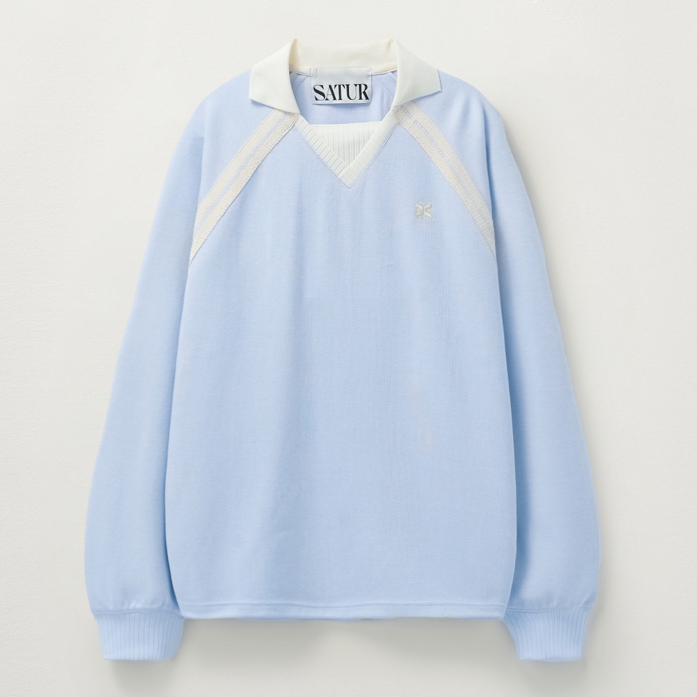 スウェット・トレーナー [SATUR]Lausanne Sweatshirt Sky Blue 2_WeyfzYO_Kk5RDCq_tYjft77_zWCb