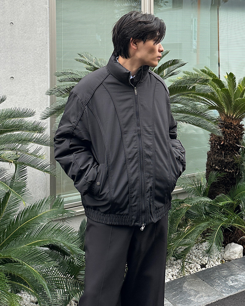 スタンドカラーパディングジャケット