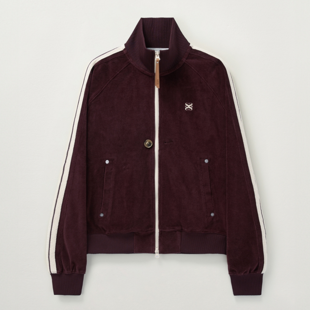 【★超目玉】 - Zip-up Hood Fit Loose Lawton W) Burgundy ファッション | 乳液・ミルク